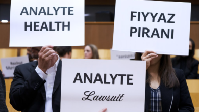 analyte health fiyyaz pirani class action