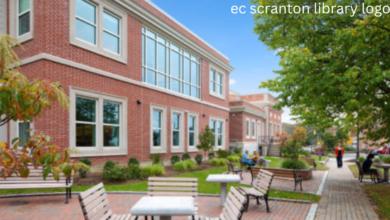 ec scranton library logo