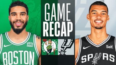 san antonio spurs vs boston celtics match player stats​