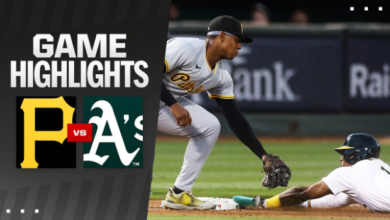 pittsburgh pirates vs oakland athletics match player stats​