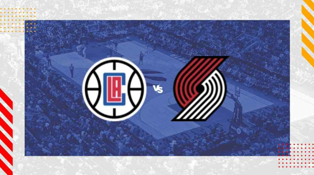 la clippers vs portland trail blazers match player stats​