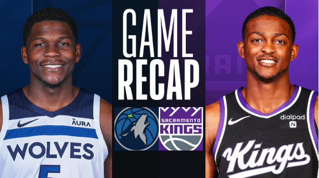 timberwolves vs sacramento kings match player stats​