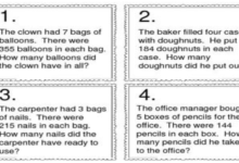 3-digit by 1-digit multiplication word problems worksheets pdf​