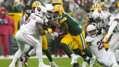 arizona cardinals vs green bay packers match player stats