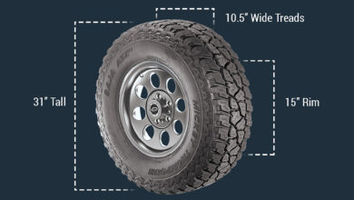 265/ 70 / how tall are tires16​